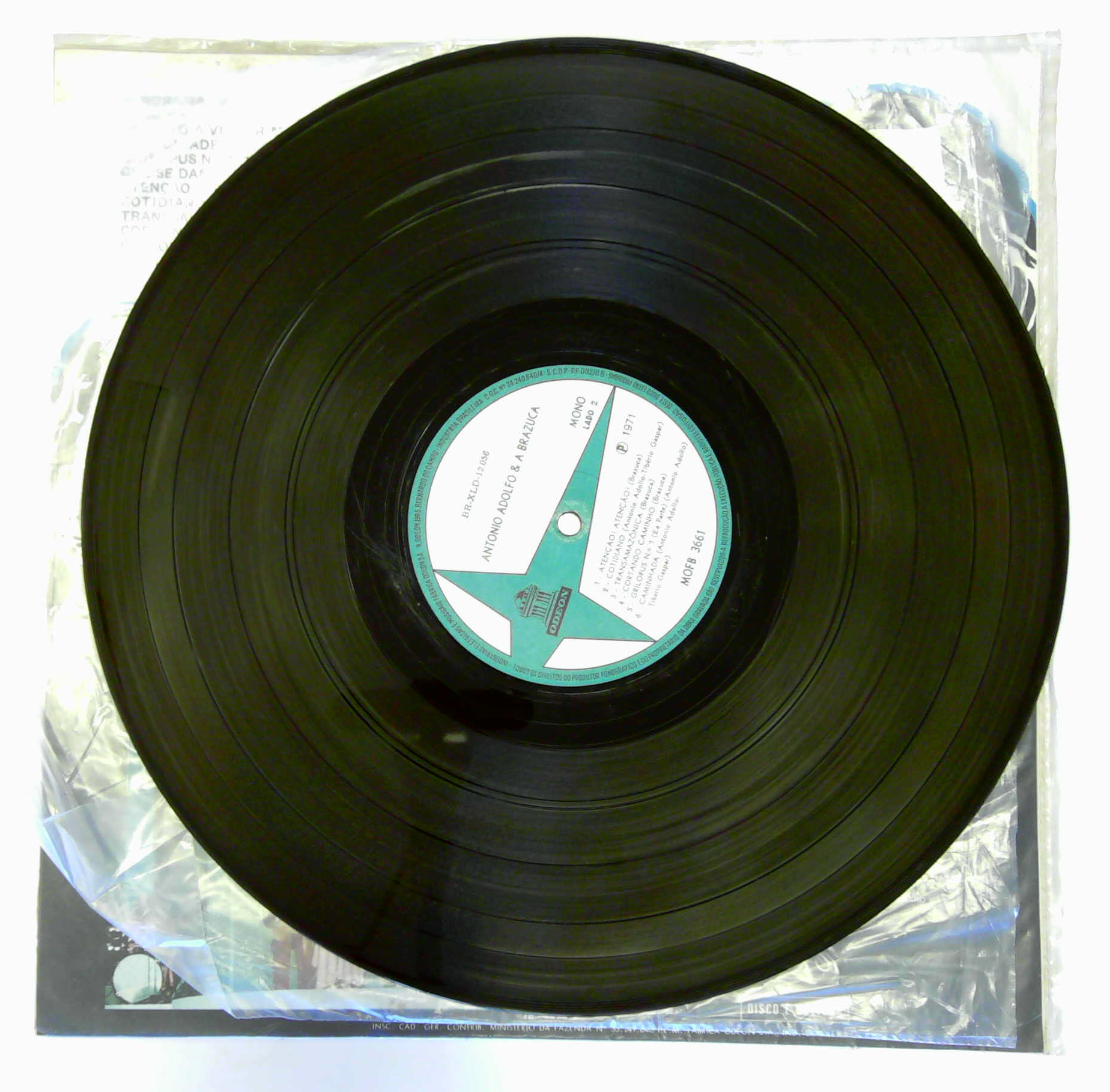 Side B of LP - Antonio Adolfo E A Brazuca - Antonio Adolfo E A Brazuca